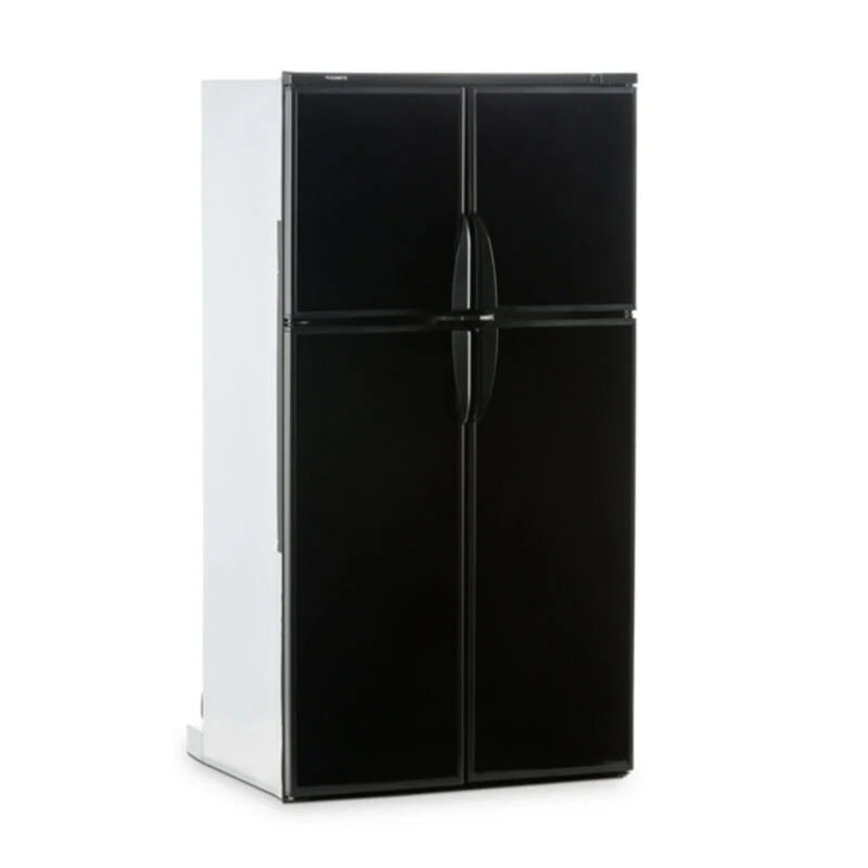 Refrigerador de absorción bidireccional Dometic Elite de 13 pies cúbicos, 4 puertas, color negro / 51-RM1350SLM