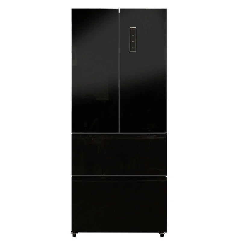 Refrigerador Everchill de 16,2 pies cúbicos, 12 V CC, puertas francesas, color negro / 54-2022302237