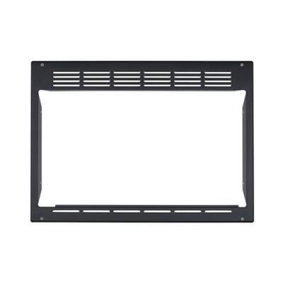 GE Appliances 0.9 Cu. Ft. Microwave Trim Kit - Black - JX1095STBB