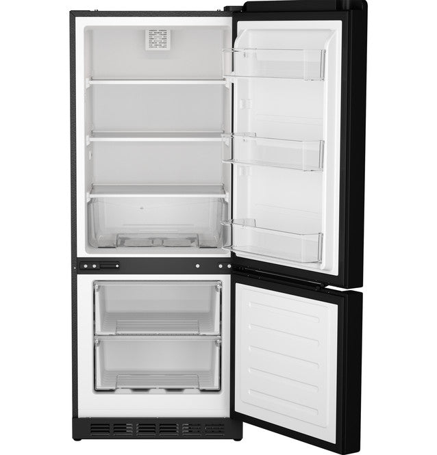 GE Appliances Profile™ 10.0 cu. ft. 12V DC Bottom Freezer Refrigerator - PBV10R5VBB