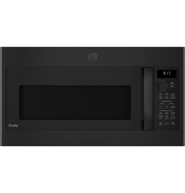 GE Appliances Profile™ 1.7 Cu. Ft. Convection Over-the-Range Microwave Oven - PVM9179DRBB